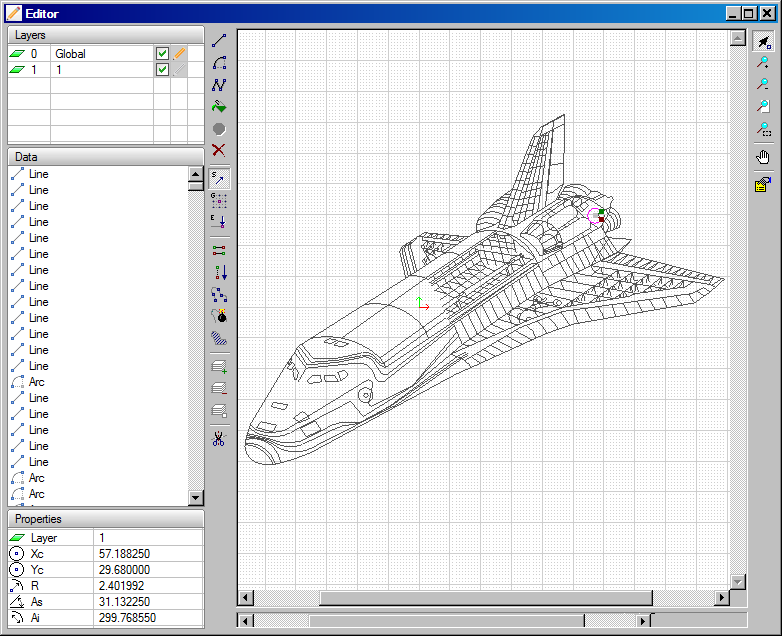 Flight CAD Editor